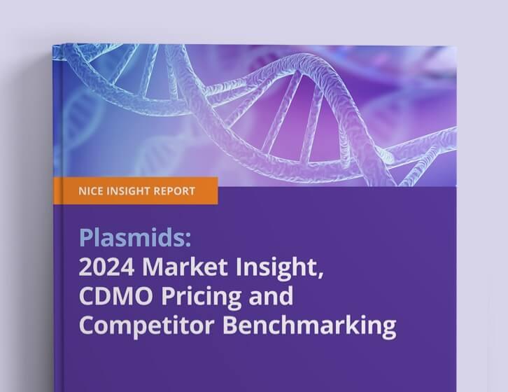 Exclusive pricing from 20+ CDMOs and market insight for pDNA as a reagent for advanced therapies and as a primary therapeutic.