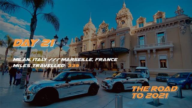 Road to 2021 Day 21: Italy, Monaco, & France