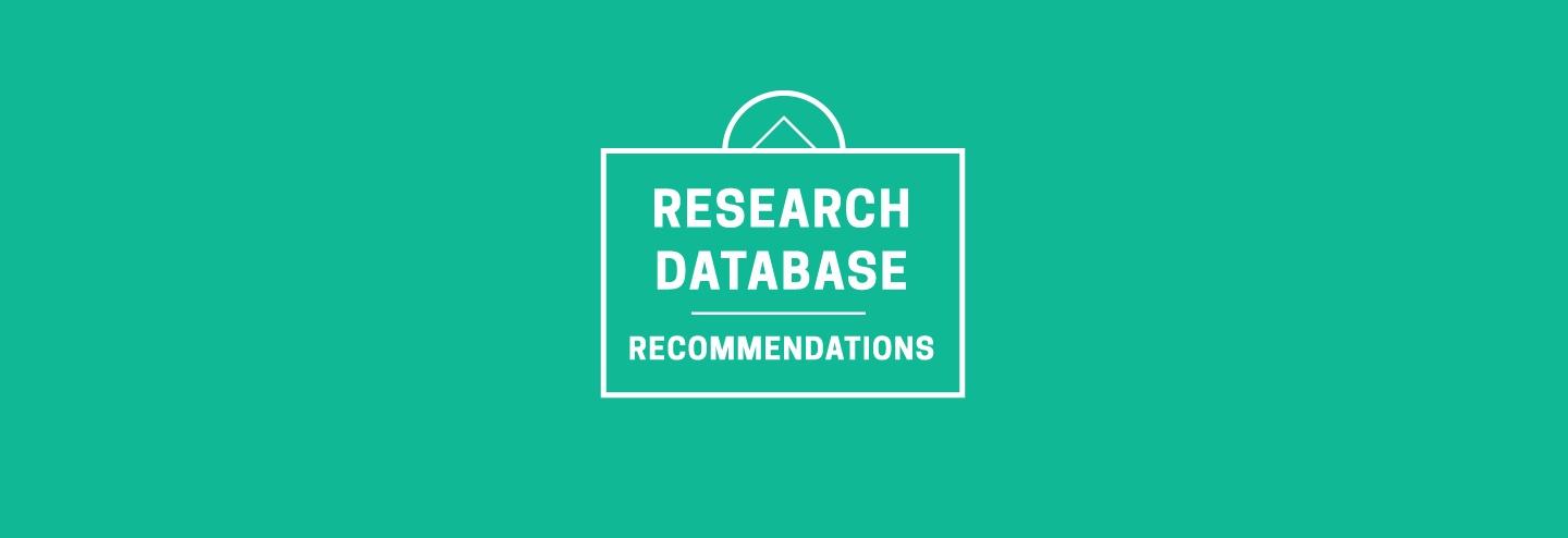 Research Database Recommendations