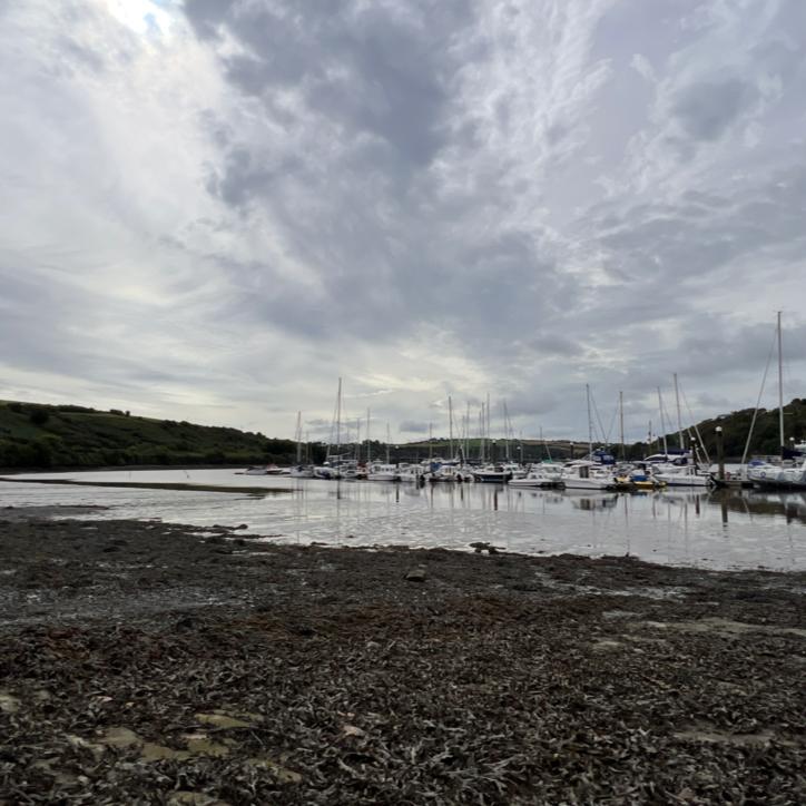 Low tide in Kinsale.