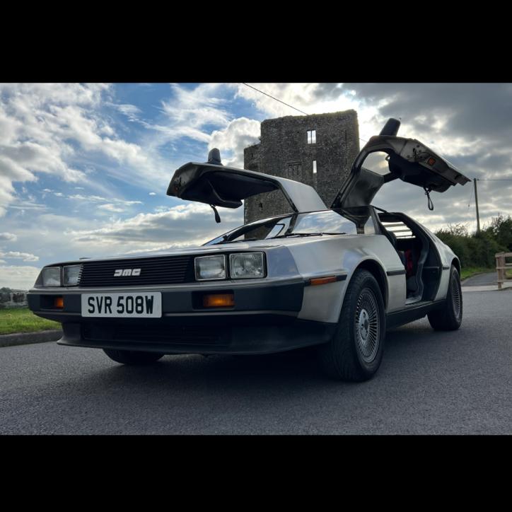 Which is in better shape — the DeLorean or Grannagh Castle?