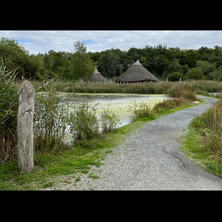 A winding path, but worth the trip, at Irish Heritage Park.