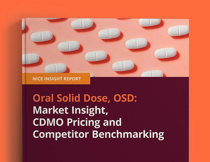 Oral Solid Dose, OSD: Market Insight, CDMO Pricing and Benchmarking