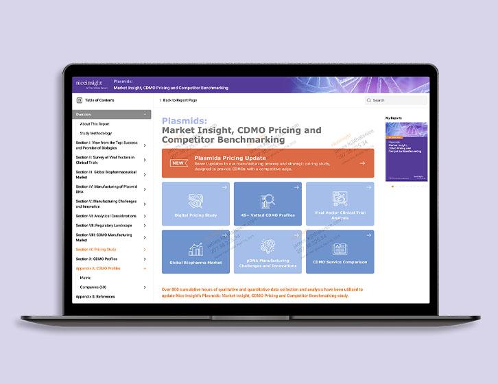 Plasmids Market Insight, CDMO Pricing and Competitor Benchmarking