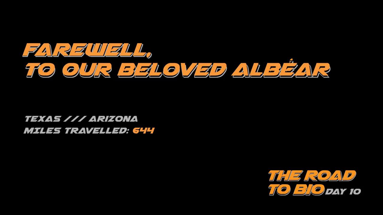Farewell, To Our Beloved Albear
