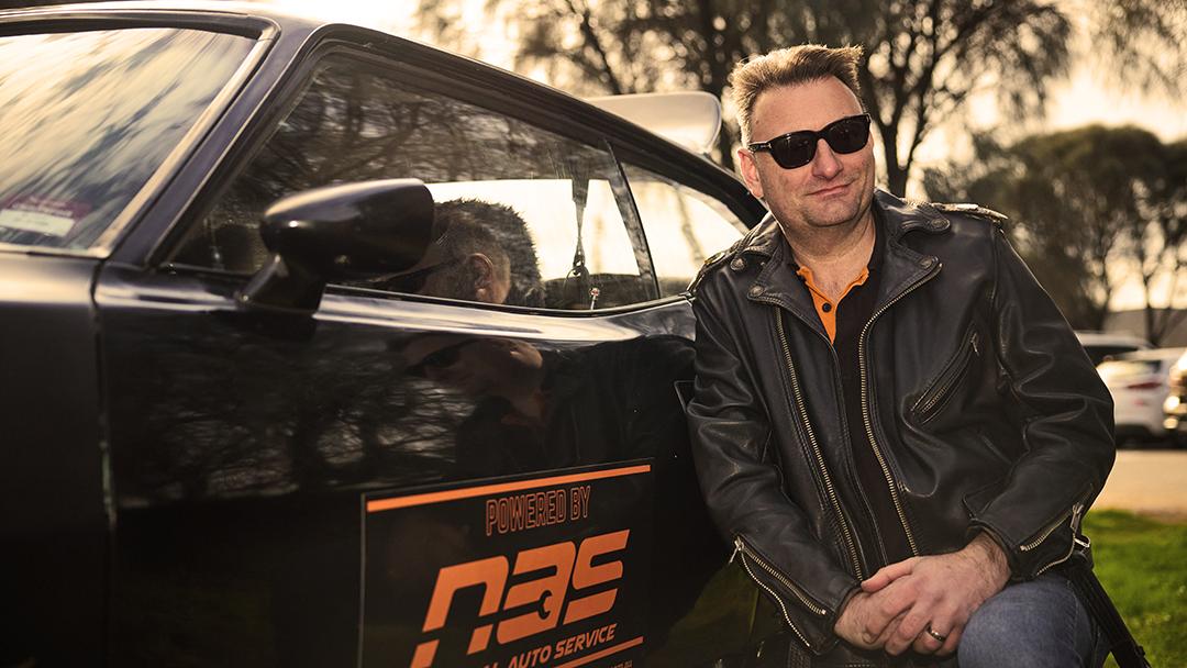 Rocco's ready to get behind the wheel.