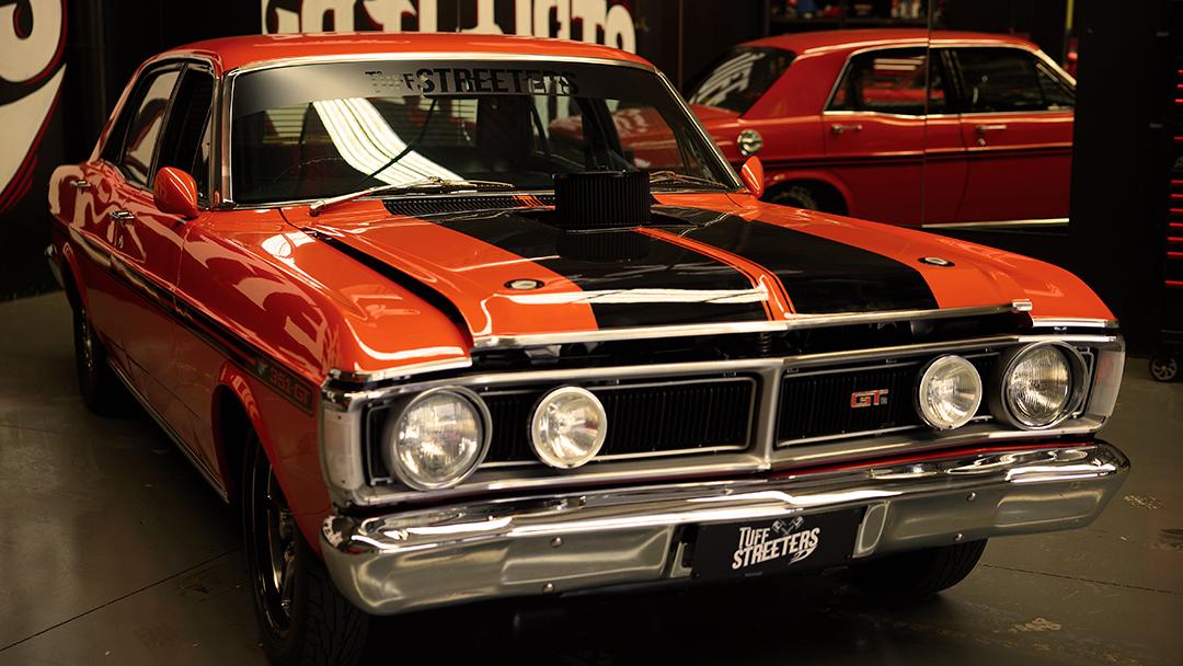 This '71 Ford Falcon GT looks a bit more gently used than ours.