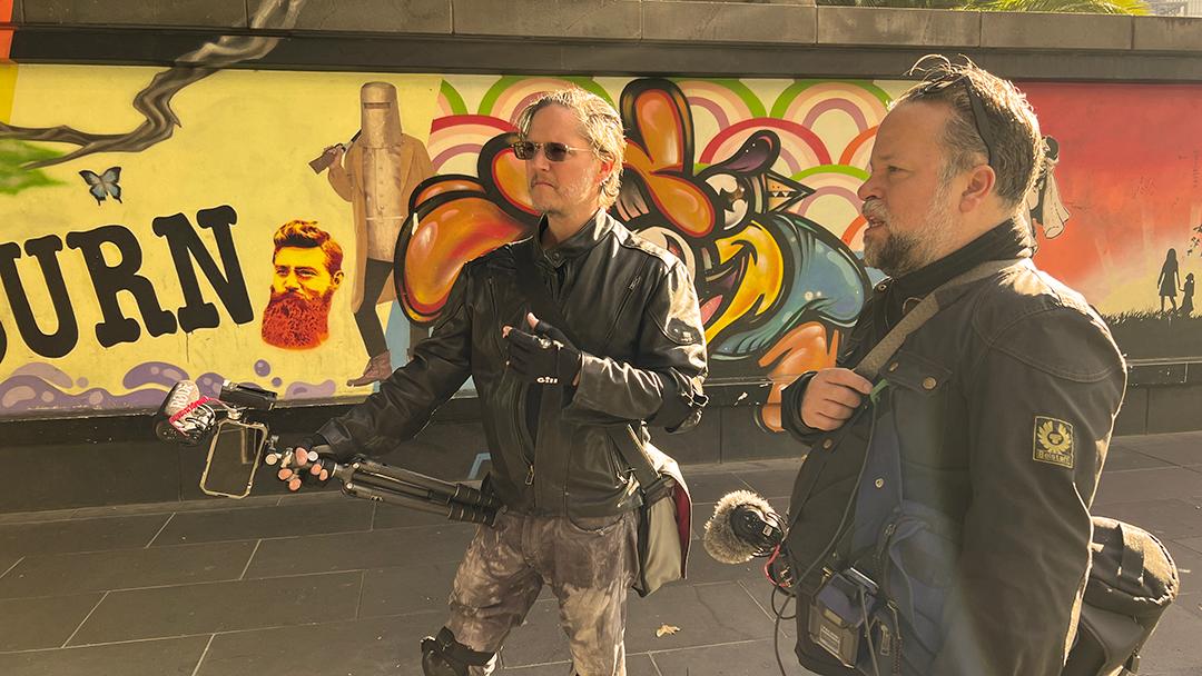 The men behind the lens.