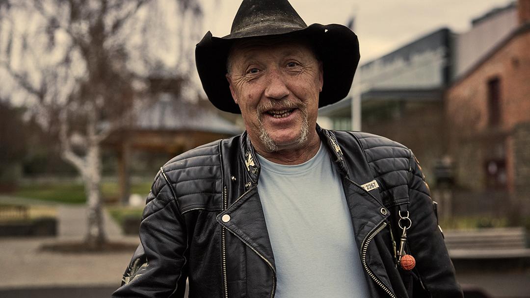 Codename: Cowboy. A member of the biker club for our scene recreation.