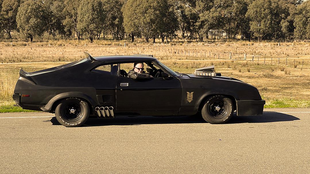 Gassed up and ready to ride.