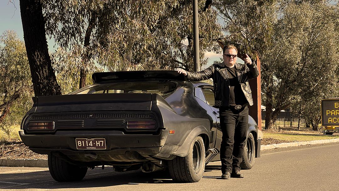 Nigel's never too far from the Interceptor.