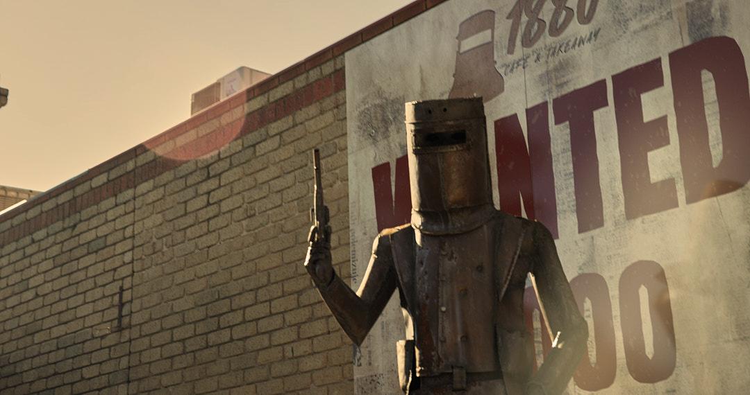 As seen outside of Glenroawn's Ned Kelly Museum & Homestead.