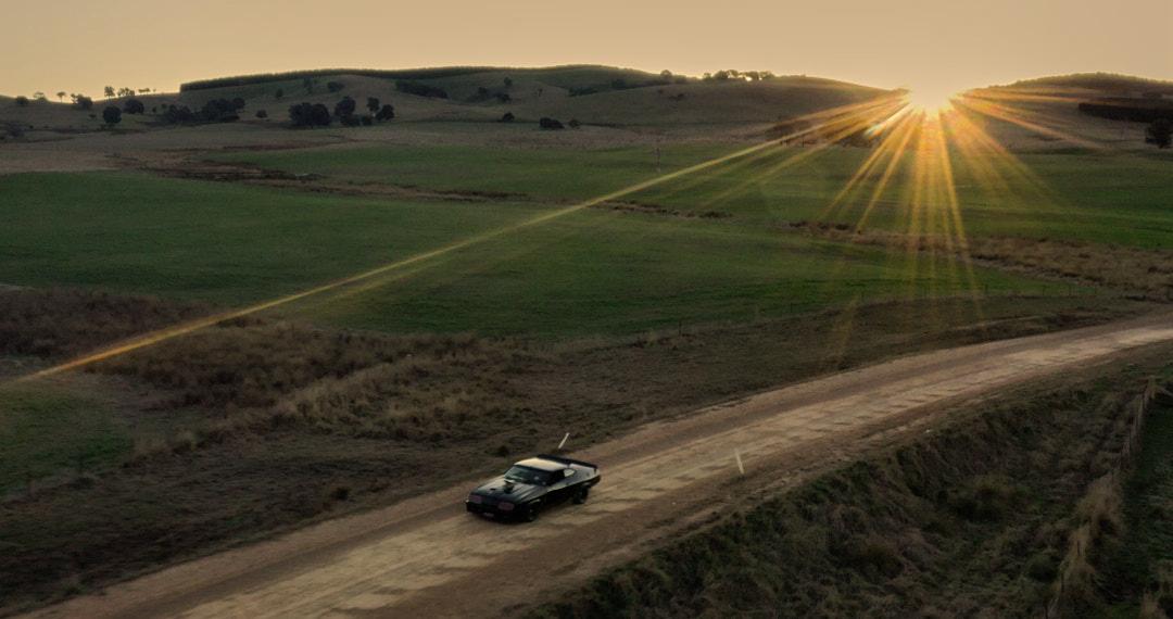 An amazing sunset shot from the drone.