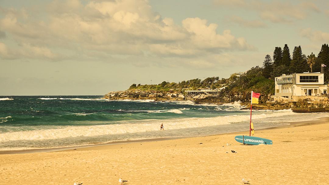 Surf's up at Coogee Beach.