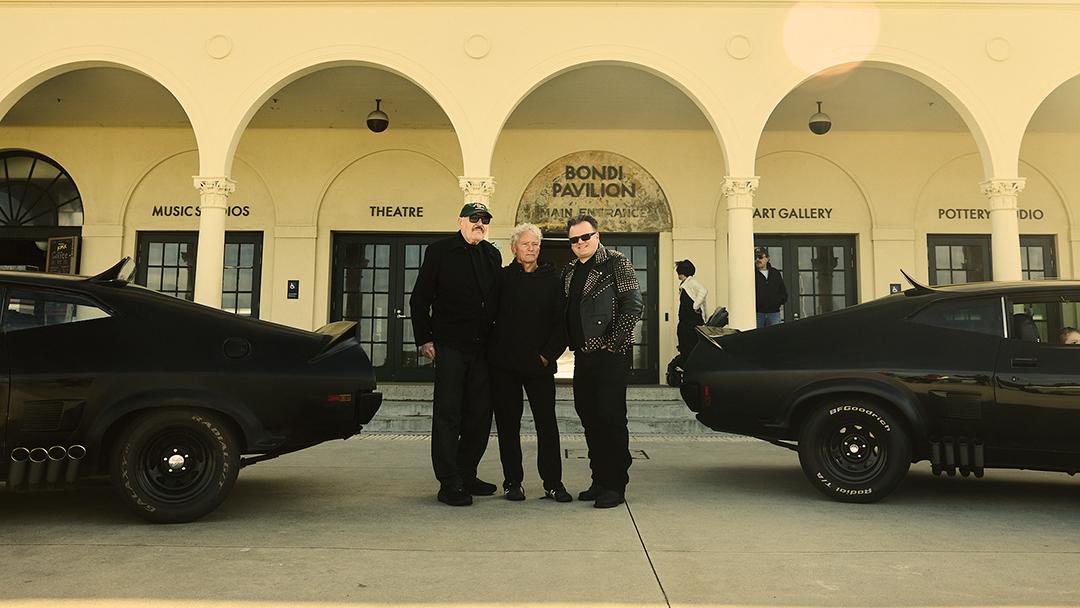 Nigel, Tim Burns, and Roger Ward AKA Fifi.