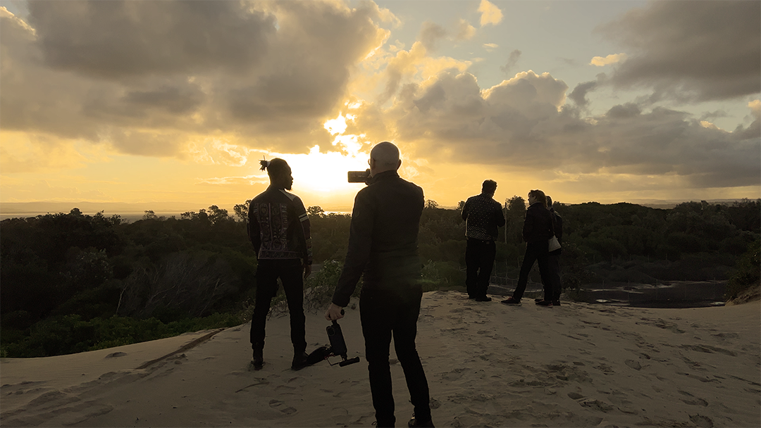 Doing some sunset shooting.